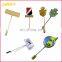 Custom Gold Plating Long Needle Lapel Pin with Stick Pin