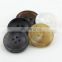 resin plastic beads button round with hole toggle ball button