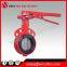 butterfly valve with tamper switch
