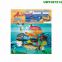 Ocean Sea Animal, Assorted Mini Vinyl Plastic Animal Toy Set, Under The Sea Life Figure Bath Toy for Child Educational Party C