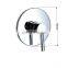 Round shape Brass Single Lever Shower Mixer Water Control Concealed Valve