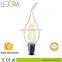 Chandelier 8w e27 12 volt led bulbs, good quality filament dimmable led bulb
