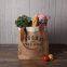 Now Designs Burlap Market Tote, Goods and Provisions