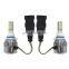 2PCS C6 9006 HB4 54W 5200LM Car LED Headlight Bulb Set COB Chip 6000K HID White