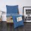 Wholesale cotton linen printed throw pillow covers with Book Pocket