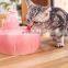 Automatic Cyclic Live Water Fountain Ceramic Fish-shaped Pet Bowl Cats Dogs Bowl Neck Protection