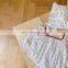 2020 Autumn Girl Baby Korean Floral Flying Sleeve Lady's Butt Dress