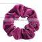 50pcs Soft Ouchless Thick Shiny Scrunchies for Hair Bobbie Ties Cotton Velvet Scrunchy Hair Elastic Band Ponytail Holder Bows