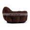 Faux fur dog bed luxury pet bed