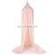 Cotton Round Dome Bed Canopy Draper Bedcover Kids Play Tent  for Reading Mosquito Net Curtain