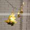 Christmas Tree pendant decoration Metal string Light Waterproof Led Fairy Light Decor Home Indoor Outdoor Holiday Lighting