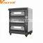 Deck Oven Cake Bread Bakery Equipment 2 Layer 4 Tray Deck Commercial Electric Baking Oven