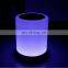 Portable smart LED light mini bluetooth speaker stereo subwoofer