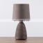 European ceramic meterial bedside table lamp and antique style LED lights
