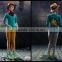 Engraving head Cheap Fiberglass Children Mannequin Realist Kids Dummy Manikin KD8