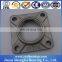 china supplier stainless steel Cast iron square-flanged bearing unit casting block 4 bolt flange ball bearing house UCF309