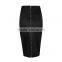 Summer dress wholesale 2015 new suede Bodycon Stretch black wine gray midi women evening party skirts Bandage Bodycon Women Wear