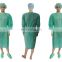 Non Sterile Gowns Lab Medical With Front Botons CPE Isolation Wholesale