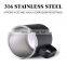 BPA free Amazon Hot Sale 440ml Single Wall  316 Stainless Steel / PP  wine vacuum  coffee cup