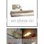 Brush nickel finishing brass metal wall lamp for home lighting hotel decoration