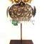 Lovely Yard Flamingos owl bird Garden Stake Solar Crackle Glass Ball Lights