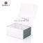 Custom magnetic closure gift box , White folding paper gift box,magnetic cardboard box