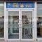 Modern House Exterior Main Front Entrance Aluminum Front French Door With Sidelight