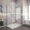 modern cheap bathroom frameless safety tempered small shower glass doors