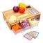 Latest Hot Selling Multi-functional Bamboo Cutting Board with 4 Containers Tray Storage Boxes Chopping Boards