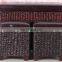 Foot Stool Storage Ottoman Bench 3 Piece Leather Cube Storage Stool Rattan Bulrush Upholstery Weave Frames Seating