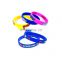 Colorful Sporty Silicone Bracelet Bangle With Custom Logo Wrist Bands Sport Customized Silicon Wristband