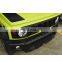 Front Bumper Panel Decoration Cover Sticker Protection Trim Black  for jimny JB74