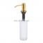 Fast Shipping  vintage glass washroom soap hair color dispenser For Bath Gel