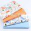 Cartoon dinosaur printing fabric Kindergarten baby bed products mattress cover quilt cover pure cotton colored dot fabric