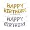 Balloons Happy Birthday Letter Color Block Party Supplies Wall Decorations Foil Balloons Set