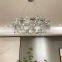 Modern Luxury Bubble Crystal Chandelier Creative Designer Ceiling Hanging Lamp For Bedroom Living Room Round LED Pendant Light