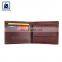 Cotton Lining Material Fashion Style Elegant Design Genuine Leather Wallet for Men