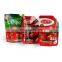 Ketchup Tomato Sauce Food Grade Glossy Stand Up Pouch Aluminium Foil With Spout Custom Printed