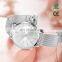 SHENGKE SK Quartz Watches K0093L Women Steel Mesh Watch Luxury Ladies Watch Japan Quartz
