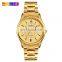 men watches brand 1261 luxury quartz reloj skamei custom analog watch gold