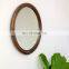 High Quality Mid Century Decorative Wicker Round Mirror, Vintage Rattan Mirror decoration WHolesale made in Vietnam