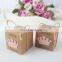 OEM Factory custom brown baby gift box with  logo