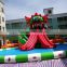 0.9mm PVC Tarpaulin Colorful Inflatable land Amusemet Park for sale