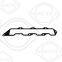 33-2936 Intake manifold gasket Y129508-12110 suitable for Yanmar tk482 Engine intake gasket