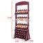 quality assurance china wooden wine rack with display showcase