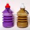 2015 hot sale popular colorful bpa free silicone collapsible foldable water bottle