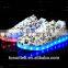 girls light flashing running rechargeable Luminous led shoes