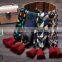 Wholesale tassels hanging drop fashion neck cooling scarf