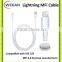 MFi usb charger data cable manufacturer for iphone usb cable