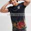 100%cotton short sleeve 2016 new design colourful sublimation t shirt